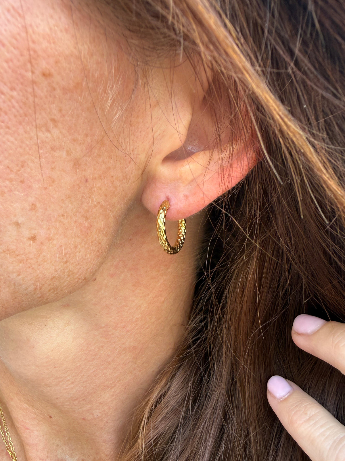 Hammered Hoops