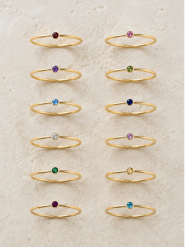 Birthstone Rings