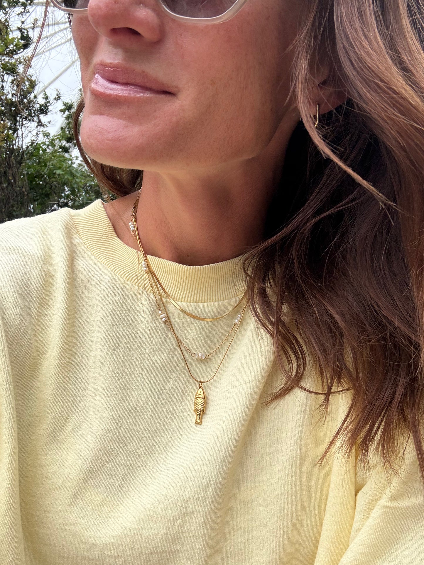 Fish Charm Necklace
