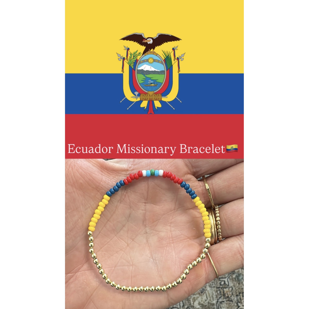 Ecuador Missionary Bracelet