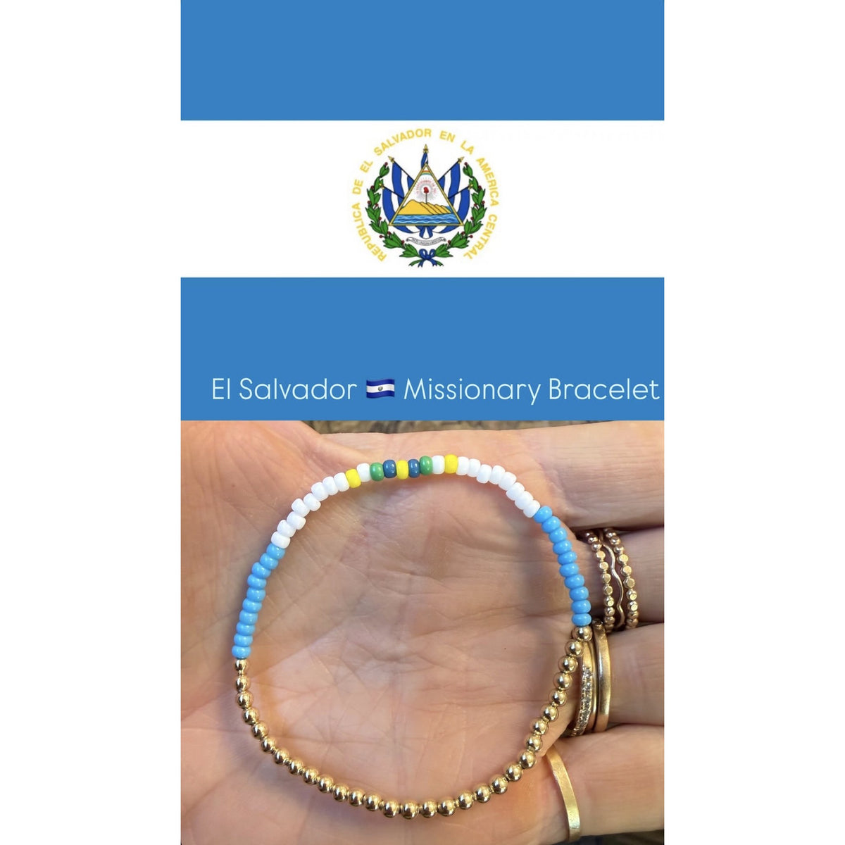 El Salvador Missionary Bracelet